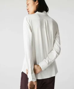 Lacoste Chemisier - Blanc 8 Lacoste Chemisier - Blanc -Lacoste Soldes Magasin 7524a61785e141ae8f2535fe9f1cf997