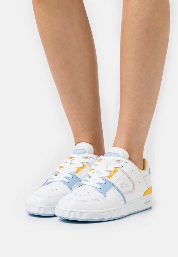 Lacoste COURTCAGE EXCLUSIVE - Baskets Basses - White/pink 1 Lacoste COURTCAGE EXCLUSIVE - Baskets Basses - White/pink