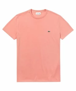 Lacoste T-shirt Basique - Pink -Lacoste Soldes Magasin 7560bf83122e43ad8c3f157351886c0c