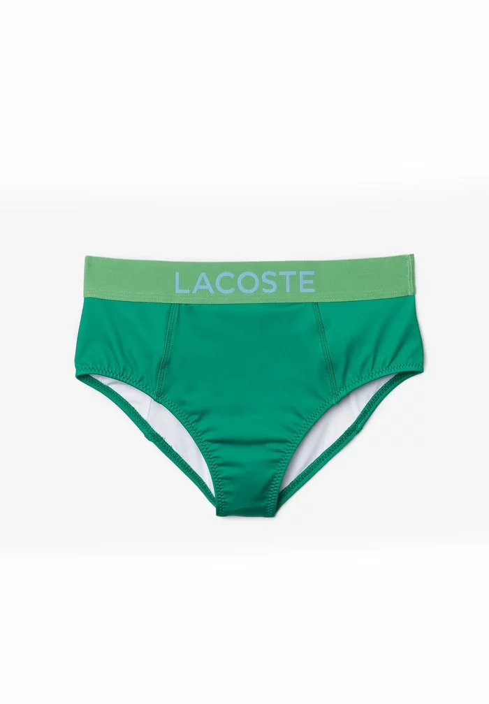 Lacoste Bas De Bikini - Vert Vert Bleu 1 Lacoste Bas De Bikini - Vert Vert Bleu