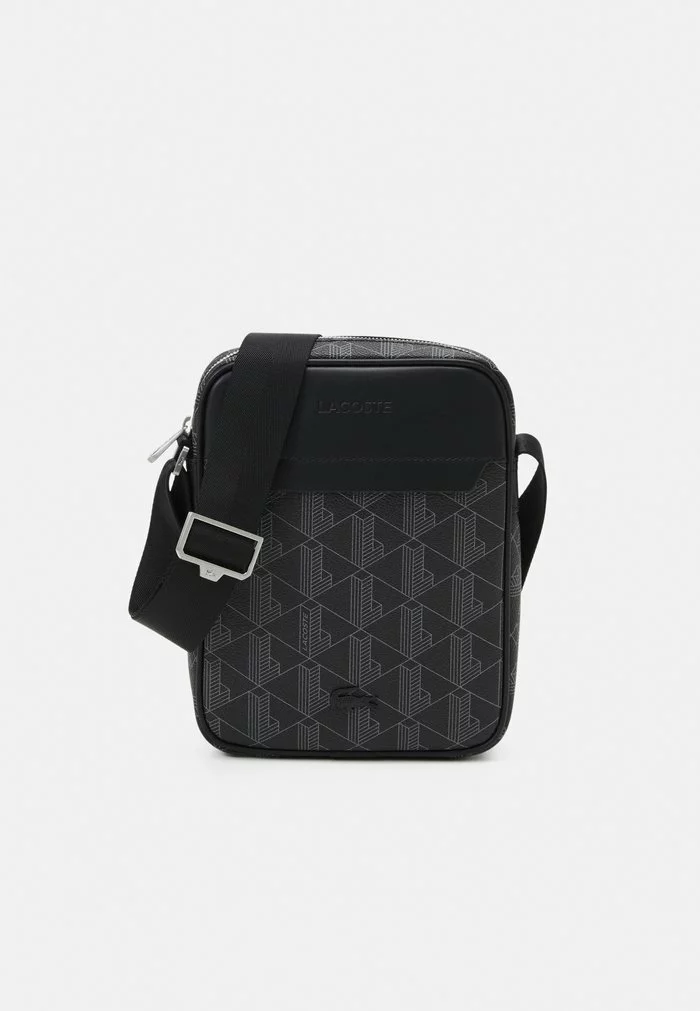 Lacoste THE BLEND UNISEX - Sac Bandoulière - Noir/gris 1 Lacoste THE BLEND UNISEX - Sac Bandoulière - Noir/gris