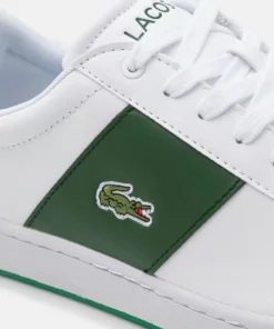 Lacoste CARNABY EVO - Baskets Basses - White/green -Lacoste Soldes Magasin 75c668bc1eb1491a9bd5c2f55a9f50ba