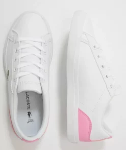 Lacoste LEROND - Baskets Basses - White/light Pink