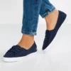 Lacoste ZIANE CHUNKY - Baskets Basses - Navy