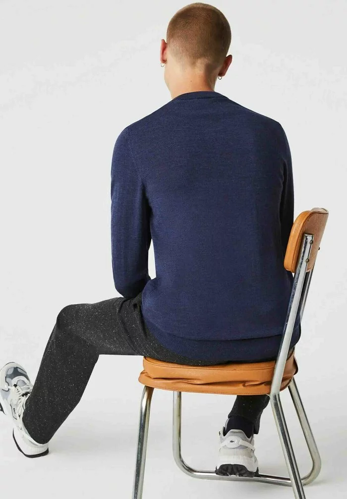 Lacoste Pullover - Bleu Chine 4 Lacoste Pullover - Bleu Chine – Image 4