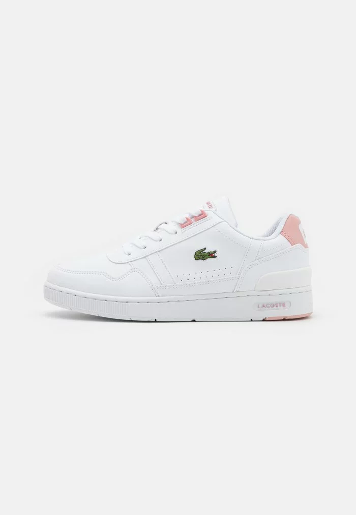 Lacoste T-CLIP - Baskets Basses - White/light Pink 1 Lacoste T-CLIP - Baskets Basses - White/light Pink