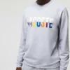 Lacoste Sweatshirt - Gris Chine/ Blanc