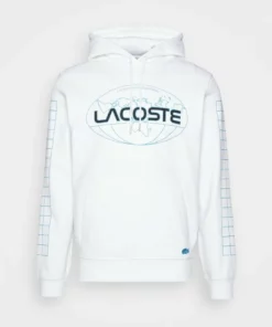 Lacoste UNISEX EXCLUSIVE - Sweatshirt - White -Lacoste Soldes Magasin 7850d87dd2db4c08a1cbbd43c1207ade