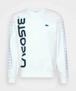 Lacoste UNISEX EXCLUSIVE - Sweatshirt - White -Lacoste Soldes Magasin 790e217b1de448169c28c5f4e8cf6745