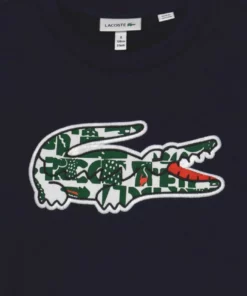 Lacoste UNISEX - Sweatshirt - Navy Blue/white/green -Lacoste Soldes Magasin 7a57a59d6ad346beb13cbc4fb12892d8