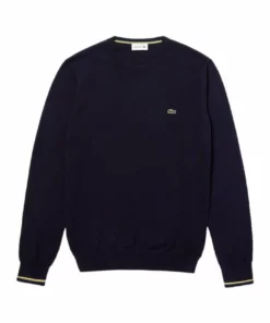 Lacoste Sweatshirt - Bleu Marine / Blanc
