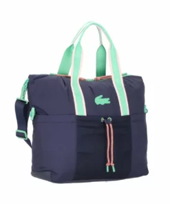 Lacoste Cabas - Marine Trefle Lotus Infrarouge -Lacoste Soldes Magasin 7af1def843d3415ea7772a2183c24c22