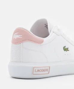 Lacoste POWERCOURT - Baskets Basses - White/light Pink 11 Lacoste POWERCOURT - Baskets Basses - White/light Pink -Lacoste Soldes Magasin 7aff34d3a154407fa44db2bf2faf6687