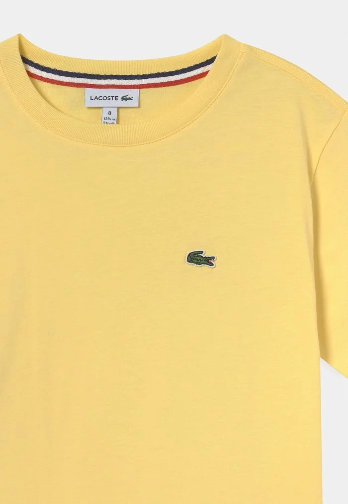 Lacoste TEE - T-shirt Basique - Yellow 3 Lacoste TEE - T-shirt Basique - Yellow – Image 3