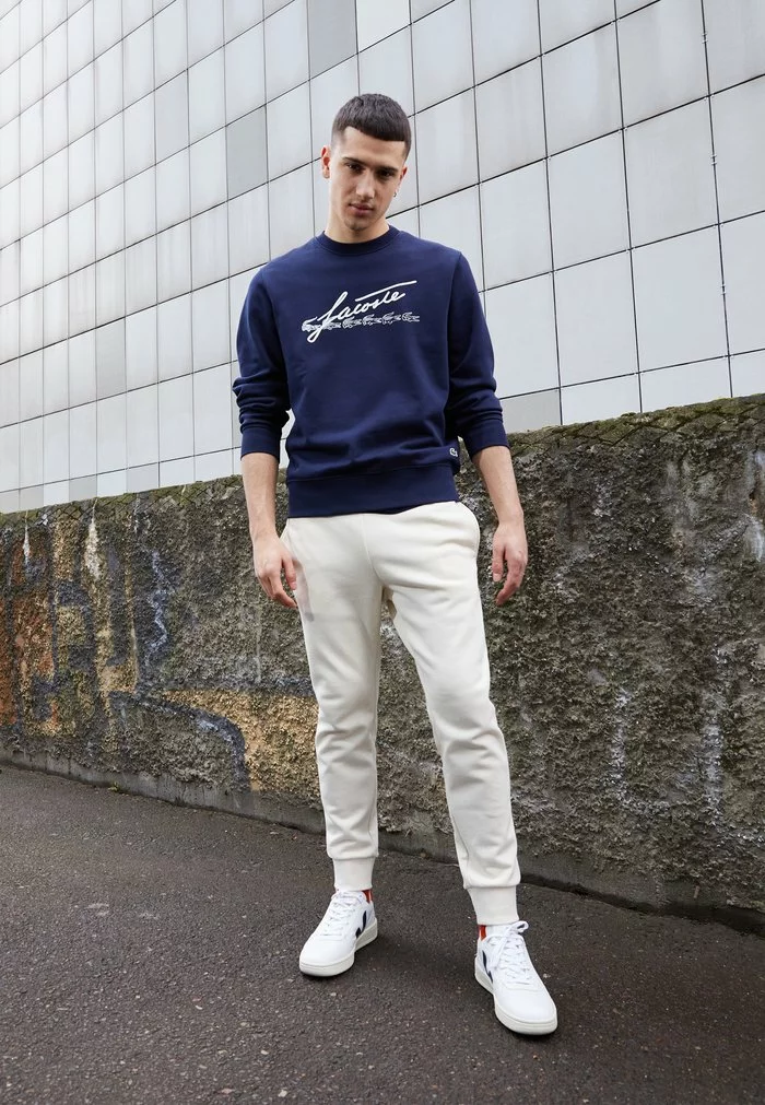 Lacoste Sweatshirt - Navy Blue 1 Lacoste Sweatshirt - Navy Blue