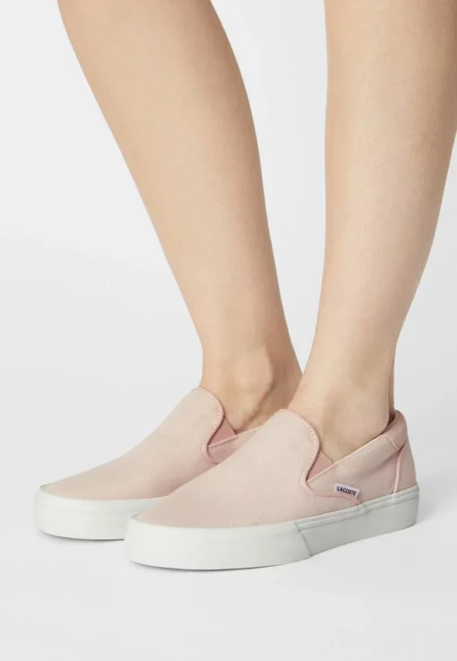 Lacoste JUMP SERVE - Baskets Basses - Light Pink/off White -Lacoste Soldes Magasin 7c38c61e6ea149f8b487159565b1e0cd