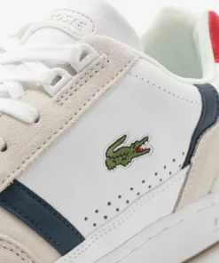 Lacoste T-CLIP - Baskets Basses - White/navy/red 11 Lacoste T-CLIP - Baskets Basses - White/navy/red -Lacoste Soldes Magasin 7c5e0dc530dc4d5281338e779751477a
