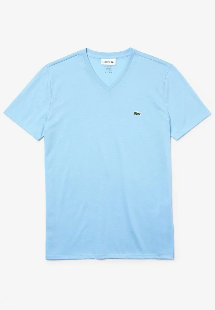 Lacoste T-shirt Basique - Bleu 5 Lacoste T-shirt Basique - Bleu – Image 5