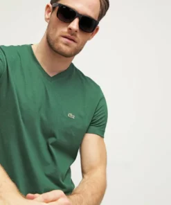 Lacoste T-shirt Basique - Green 9 Lacoste T-shirt Basique - Green -Lacoste Soldes Magasin 7ceb2cd8124f45ae9954d28af4572ccb