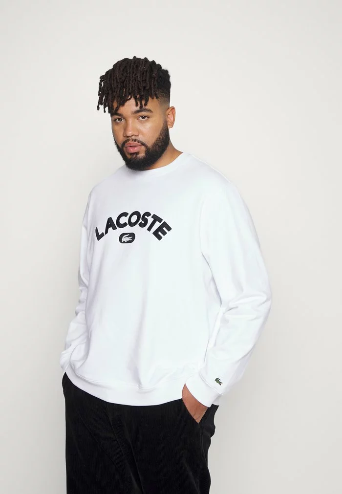 Lacoste Sweatshirt - White 1 Lacoste Sweatshirt - White