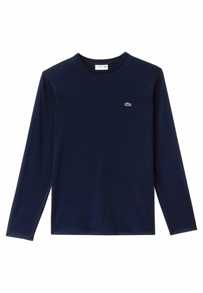 Lacoste TH6712 - T-shirt à Manches Longues - Navy Blue 1 Lacoste TH6712 - T-shirt à Manches Longues - Navy Blue