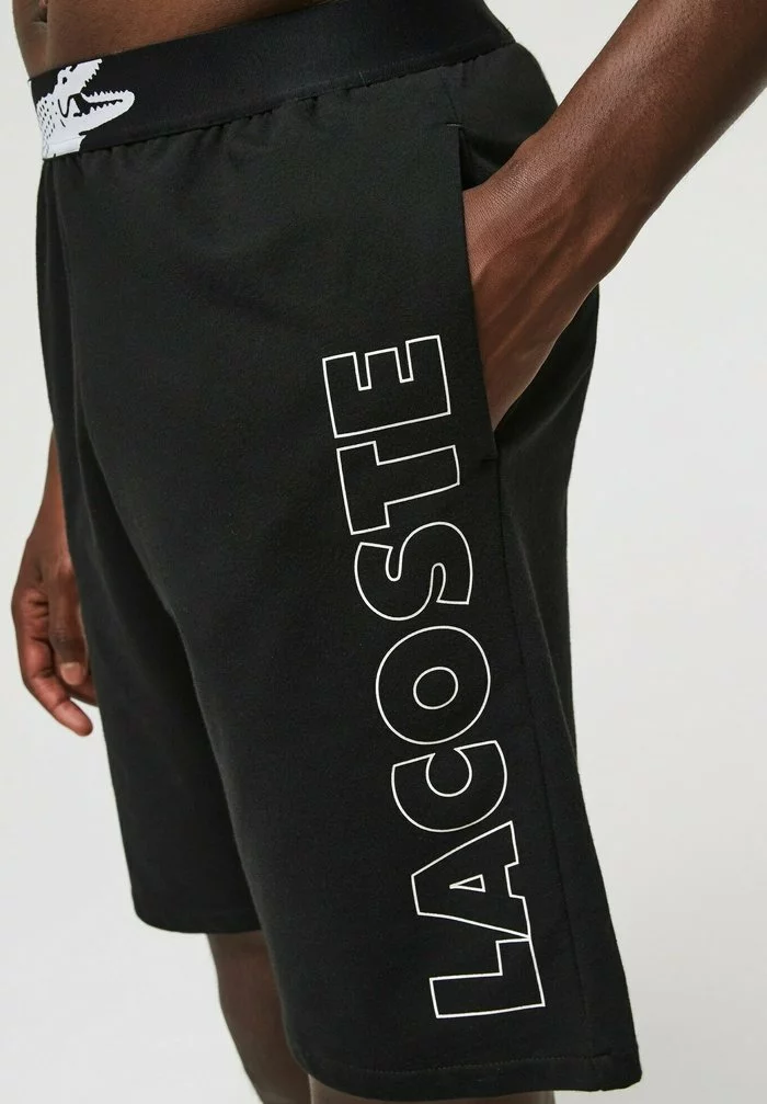 Lacoste Caleçon - Noir Blanc 3 Lacoste Caleçon - Noir Blanc – Image 3