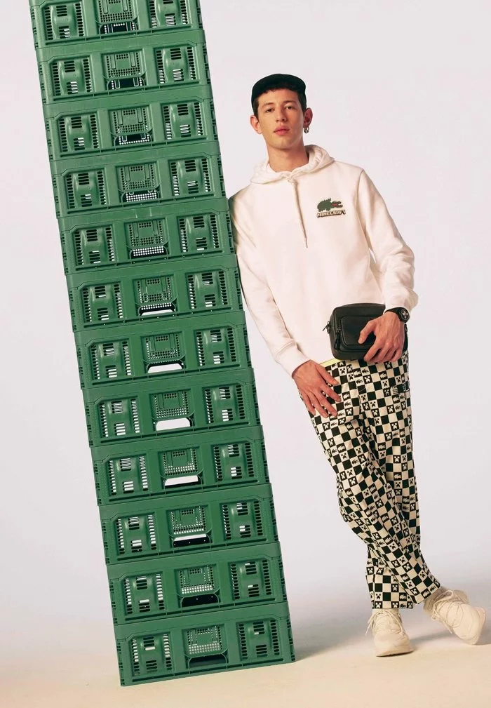 Lacoste MINECRAFT - Sweatshirt - Blanc 1 Lacoste MINECRAFT - Sweatshirt - Blanc