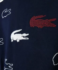 Lacoste Pullover - Bleu Marine Blanc 8 Lacoste Pullover - Bleu Marine Blanc -Lacoste Soldes Magasin 7f9da9ce4c2f44b584b907c2ca9f4407