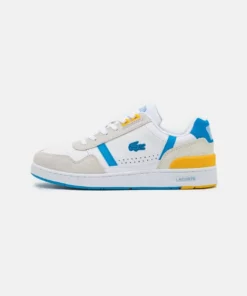Lacoste EXCLUSIVE T-CLIP - Baskets Basses - White/blue