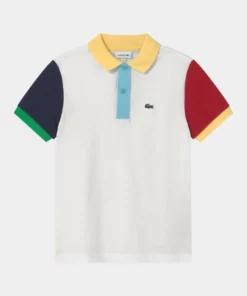 Lacoste Polo - Farine/multico