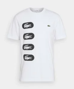 Lacoste T-shirt Imprimé - Blanc