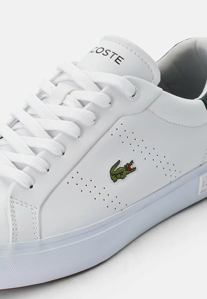 Lacoste POWERCOURT - Baskets Basses - Wht/dk Grn 6 Lacoste POWERCOURT - Baskets Basses - Wht/dk Grn – Image 6