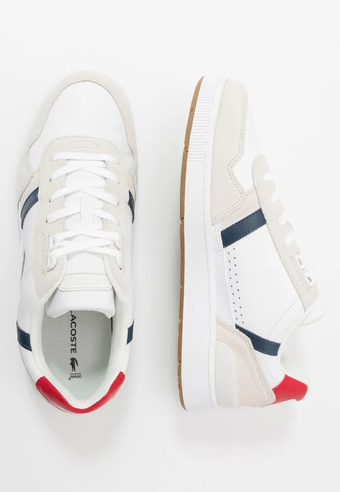 Lacoste T-CLIP - Baskets Basses - White/navy/red 2 Lacoste T-CLIP - Baskets Basses - White/navy/red – Image 2