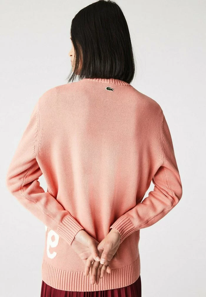 Lacoste Pullover - Rose Blanc 2 Lacoste Pullover - Rose Blanc – Image 2