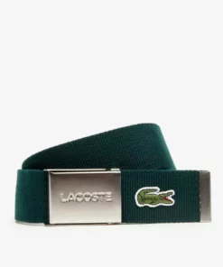 Lacoste CASUAL STRAP IN KIT UNISEX - Ceinture - Sinople