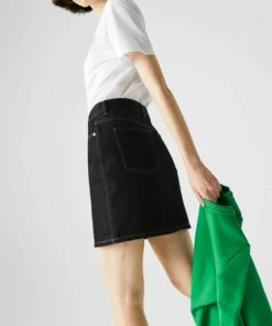 Lacoste Jupe En Jean - Bleu 10 Lacoste Jupe En Jean - Bleu -Lacoste Soldes Magasin 852655816ac148f38169a443f1eb22fa