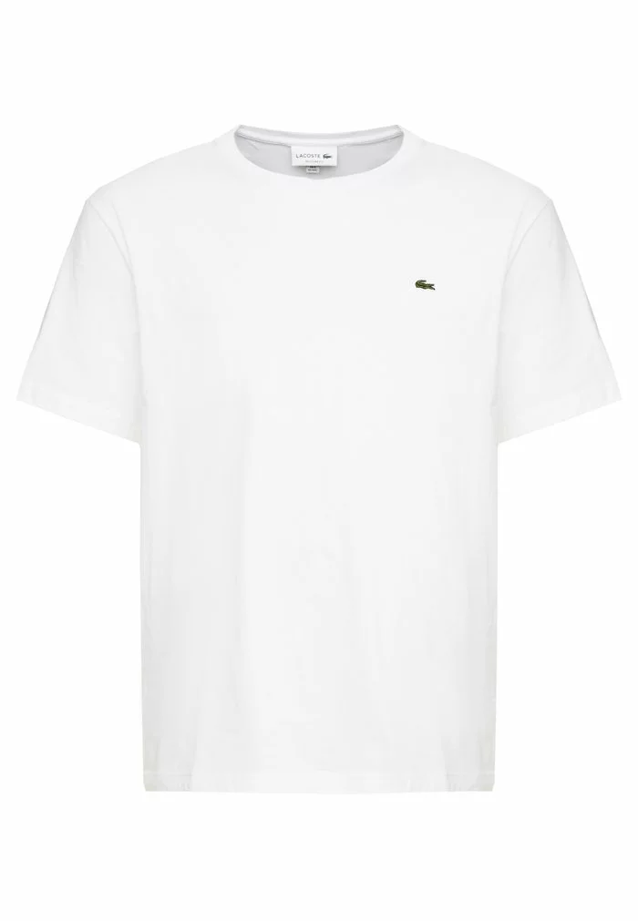 Lacoste T-shirt Basique - Blanc 4 Lacoste T-shirt Basique - Blanc – Image 4