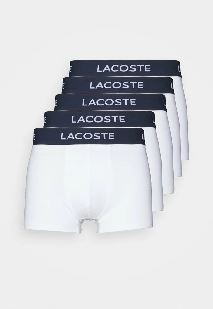 Lacoste 5 PACK - Shorty - White 1 Lacoste 5 PACK - Shorty - White