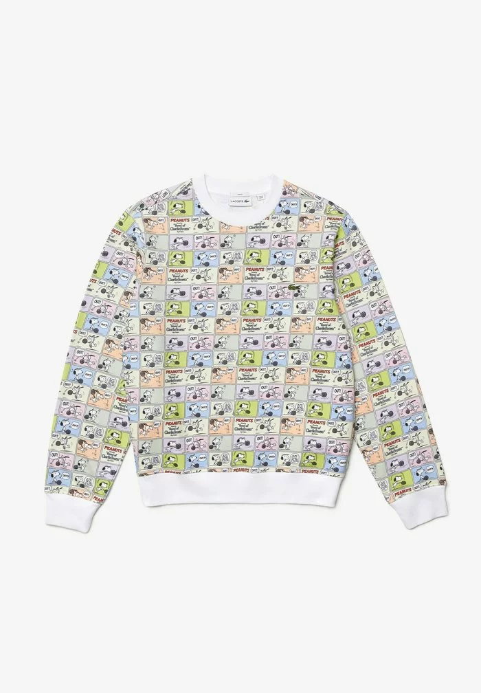 Lacoste Sweatshirt - Multi-coloured/white 5 Lacoste Sweatshirt - Multi-coloured/white – Image 5