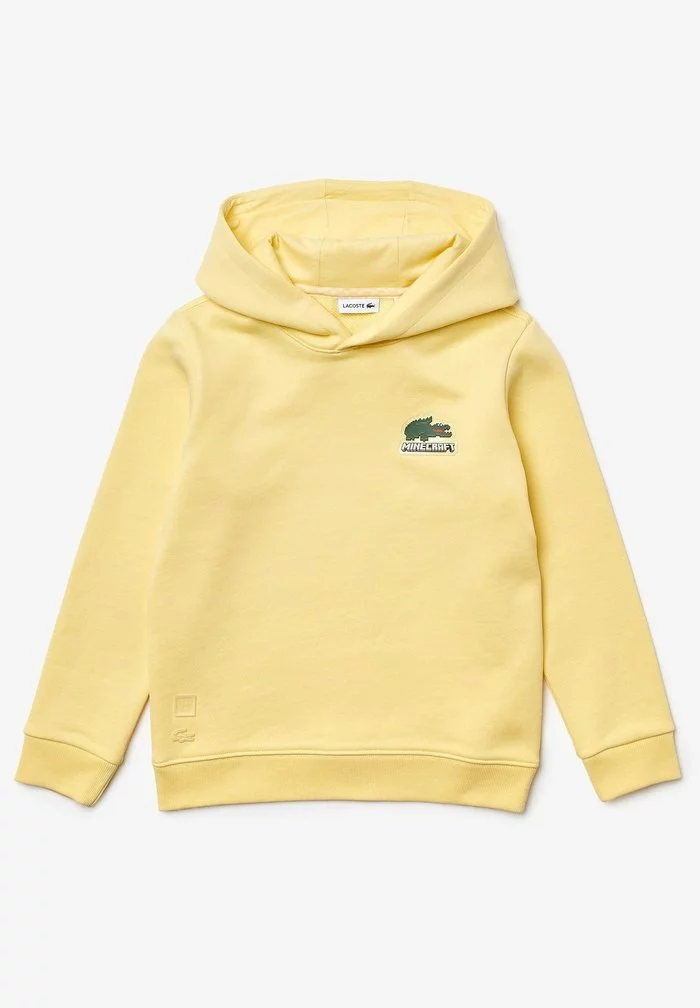 Lacoste MINECRAFT - Sweat à Capuche - Jaune 7 Lacoste MINECRAFT - Sweat à Capuche - Jaune – Image 7