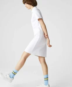 Lacoste Robe En Jersey - Blanc 8 Lacoste Robe En Jersey - Blanc -Lacoste Soldes Magasin 874f0f43c6cd447eaf51a0ea764fc086