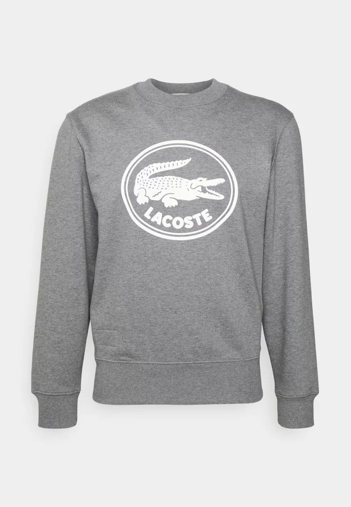 Lacoste Sweatshirt - Heather Lead 6 Lacoste Sweatshirt - Heather Lead – Image 6