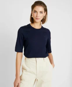 Lacoste T-shirt Basique - Navy Blue