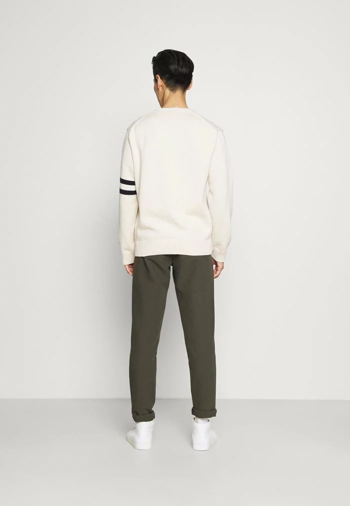 Lacoste Pullover - Beige/bleu Marine 3 Lacoste Pullover - Beige/bleu Marine – Image 3