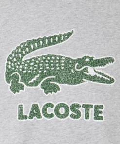 Lacoste Sweatshirt - Silver Chine -Lacoste Soldes Magasin 89537911a9c842bd8b0576ba9ef00087