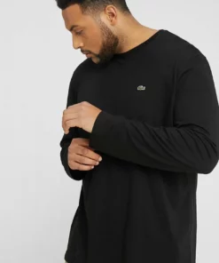 Lacoste T-shirt à Manches Longues - Black