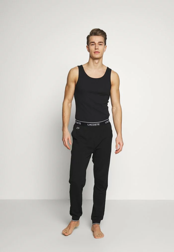 Lacoste Bas De Pyjama - Black 2 Lacoste Bas De Pyjama - Black – Image 2