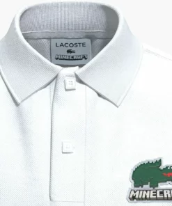 Lacoste MINECRAFT KINDER - Polo - Blanc 12 Lacoste MINECRAFT KINDER - Polo - Blanc -Lacoste Soldes Magasin 8bdb306ae8d640f19c9324c4b8dfabc4