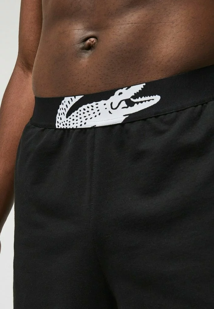 Lacoste Caleçon - Noir Blanc 4 Lacoste Caleçon - Noir Blanc – Image 4
