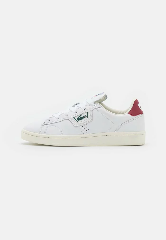Lacoste MASTERS CLASSIC - Baskets Basses - White/burgundy 2 Lacoste MASTERS CLASSIC - Baskets Basses - White/burgundy – Image 2